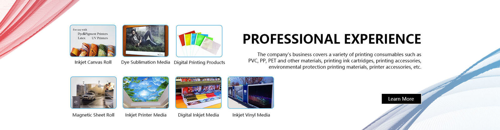Medios de vinilo de inyección de tinta